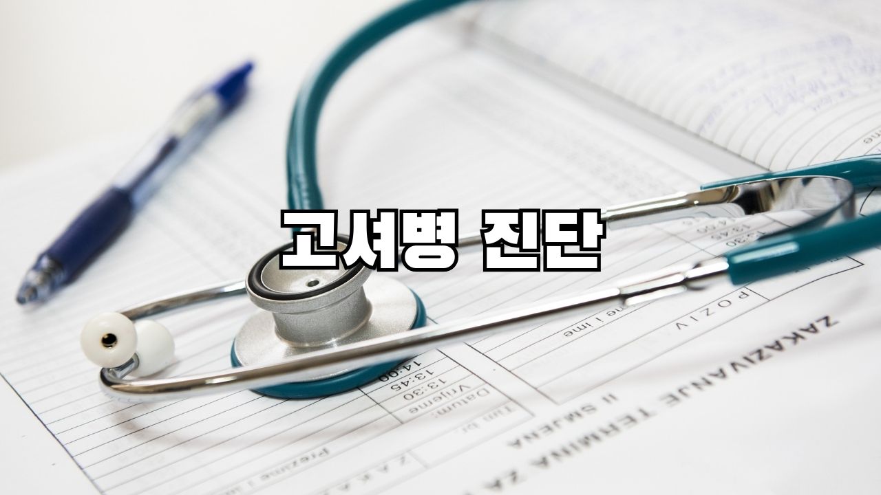 고셔병 진단 사진